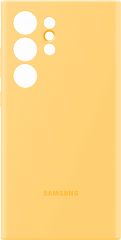 Панель Samsung Silicone Case для Samsung Galaxy S24 Ultra Yellow (8806095426754)