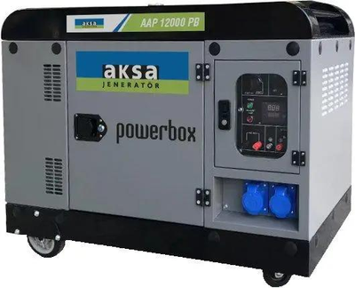 Дизельний генератор AKSA AAP 1200 PB, 10 кВт, 220В + електростарт