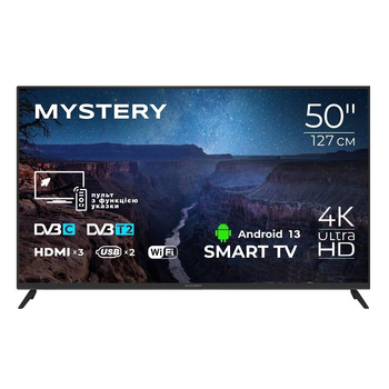 Телевизор MYSTERY MTV-5060UDT2 Smart