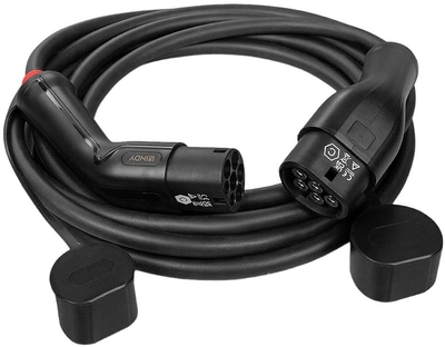 Kabel do ładowania samochodów elektrycznych Lindy Cable EV-Charging 3PH 11 kW 7 m czarny (4002888301114)