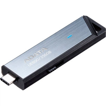 USB флеш накопитель ADATA 256GB Elite UE800 Silver USB3.1 Type-C (AELI-UE800-256G-CSG)
