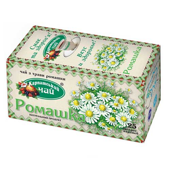 Чай пакетированный Карпатский Ромашка 25 шт. (210058)