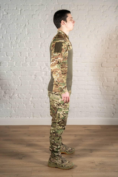 Форма армійська убакс зі штанами tactical CoolMax ріп-стоп Мультикам Олива (602) , XL