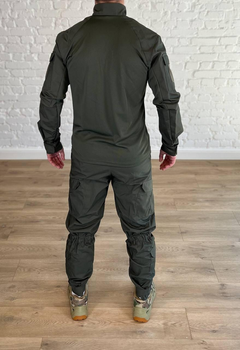 Військова форма убакс зі штанами рип-стоп CoolMax tactical Олива (562) , 2XL