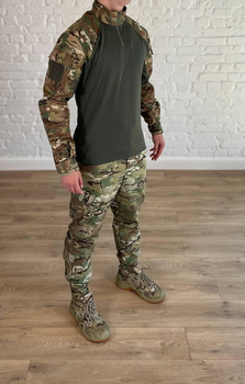 Армейская форма убакс со штанами tactical CoolMax рип-стоп Мультикам Олива (556) , XL