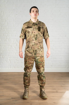 Форма армійська поло та штани ріп-стоп CoolMax tactical Мультикам (583) , M