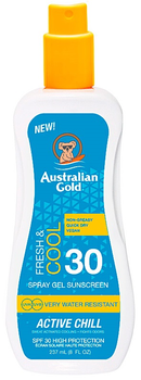 Сонцезахисний спрей-гель Australian Gold Active Chill Fra SPF 30 237 мл (0054402720592)