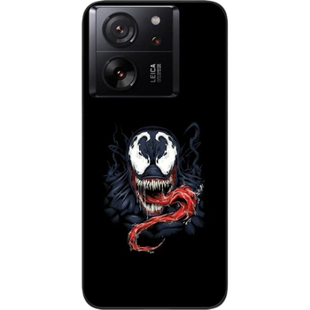 Силиконовый чехол SMTT для Xiaomi 13T Pro с картинкой Веном