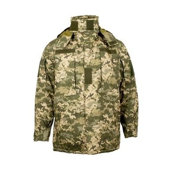 Куртка тактическая зимняя (Бушлат) Рип-Стоп ММ-14 (Украинский пиксель) 42