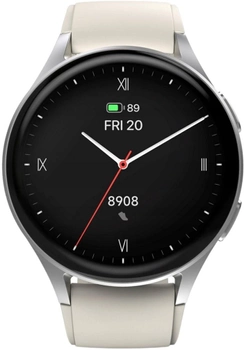 Smartwatch Hama Smartwatch 8900 Beżowo-srebrny (4047443503558)