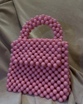 Сумка из акриловых бусин TBH Pearl Bag розовая (5432000010)