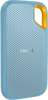 SSD диск SanDisk Extreme Portable 2TB 2.5" USB Type-C TLC (SDSSDE61-2T00-G25B) Sky Blue