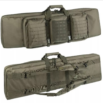 Сумка для оружия ТРАНСПОРТИРОВОЧНАЯ MIL-TEC RIFLE CASE DOUBLE OLIVE 16193401