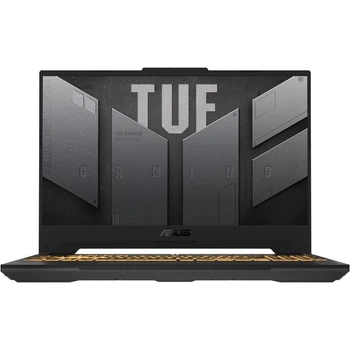 Ноутбук ASUS TUF F15 FX507VU-LP150, Intel Core i7-13620H, 4.9GHz, 15.6" Full HD, 144 Hz, 16GB, SSD 512GB, NVIDIA GeForce RTX 4050 6GB, Free DOS