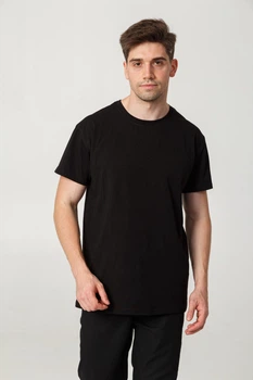 Футболка Унісекс з Еластаном Profforma XL Чорна