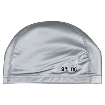 Шапочка для плавания тканевая серая Speedo SDP012