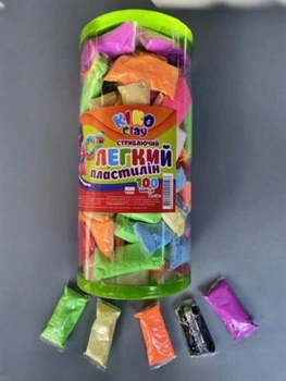 Пластилін стрибаючий в банці (100шт) по 10 грам (1кг)
