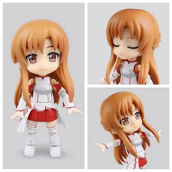 Аніме фігурка нендороїд Sword Art Online Майстри меча онлайн Asuna Асуна, 10 см (SAO 0018)