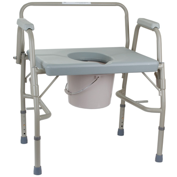 Посилений стілець-туалет із відкидними підлокітниками, OSD-BL740101