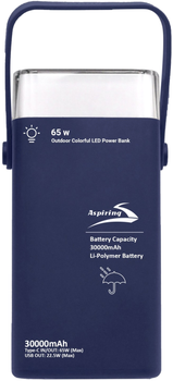 УМБ Aspiring Vigor 30 30000 mAh PD 65W Blue (VG65PD)