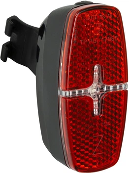 Tylna lampka rowerowa HiSmart LED 2xAAA IPX5 (HS081522)