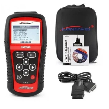 Автосканер диагностический универсальный Konnwei KW808 OBDII/EOBD