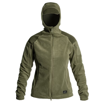 Куртка жіноча Helikon-Tex CUMULUS - Heavy Fleece, Taiga green M/Regular (BL-CBW-HF-09)