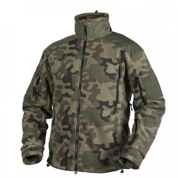 Куртка Helikon-Tex LIBERTY - Double Fleece, PL Woodland L/Regular (BL-LIB-HF-04)