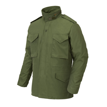 Куртка Helikon-Tex M65 - NyCo Sateen, Olive green L/Long (KU-M65-NY-02)