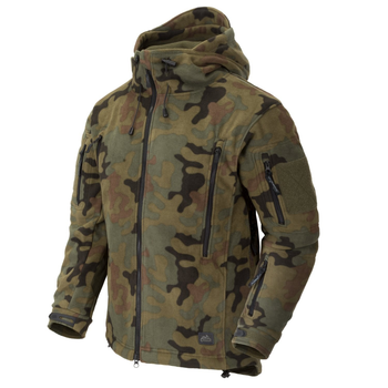 Куртка Helikon-Tex PATRIOT - Double Fleece, PL Woodland XL/Regular (BL-PAT-HF-04)