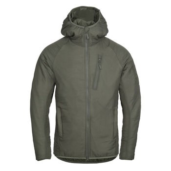 Куртка Helikon-Tex WOLFHOUND Hoodie® - Climashield® Apex 67g, Alpha green XL/Regular (KU-WLH-NL-36)