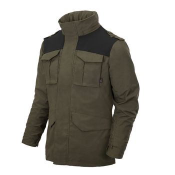 Куртка Helikon-Tex Covert M-65 Jacket®, Taiga green/Black 3XL/Regular (KU-C65-DC-0901A)