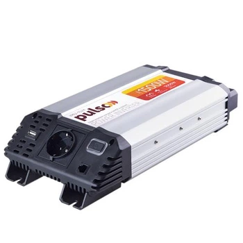 Преобразователь напряжения PULSO/IMU-1524/24V-220V/1500W/USB-5VDC2.0A модифицированная синусоида клеммы