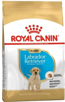 Сухий повнораційний корм для цуценят Royal Canin Labrador Retriever Puppy собак породи лабрадор ретрівер віком до 15 місяців 3 кг (3182550725507)