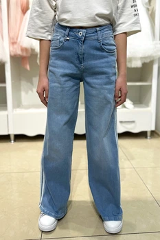 Джинсы A-yugi Jeans 158 см Голубой (2125000838243)