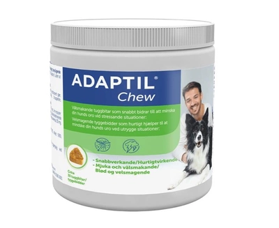 Жувальні таблетки для зняття стресу Adaptil Chew для собак 30 шт (3411113084578)