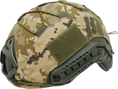 Кавер на шлем Кіборг FAST-1 MM-14 Cordura Pixel (k7023)