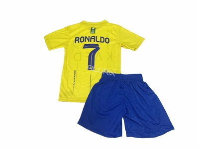Форма футбольная детская ФК "Аль-Наср" №7 Ronaldo (Роналду) 176 (12-13 лет)