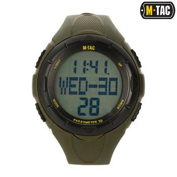 Часы M-Tac Влагостойкие С шагомером Олива OLIVE (50001001) M-T