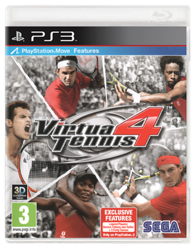 Игра Sony PlayStation 3 Virtua Tennis 4 Английская Версия Б/У