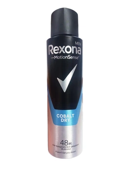 Антиперспирант спрей Rexona Men Cobalt Dry, 150 мл. (124590)