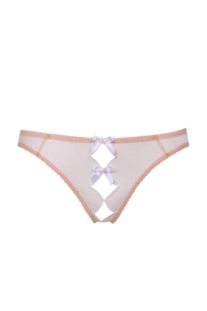 Открытые слипы Agent Provocateur Lorna нюдово-белые 2