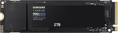 Dysk SSD Samsung 990 Evo 2TB M.2 PCIe 4.0 x4/5.0 x2 NVMe 2.0 V-NAND TLC (MZ-V9E2T0BW)