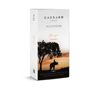 Кофе в капсулах Nespresso Carraro Ethiopia Aluminium 10 шт