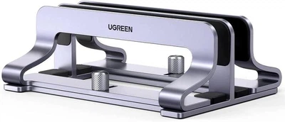 Настольная вертикальная двойная подставка для ноутбука UGREEN Silver (LP258)