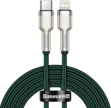 Кабель Baseus USB Type C - Lightning 2 м Green (CATLJK-B06)