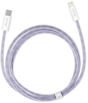 Kabel Baseus Dynamic USB Type-C - Lightning 2 m Purple (CALD040305)