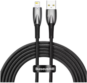 Kabel Baseus Glimmer USB Type-A - Lightning 2 m Black (CADH000301)