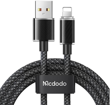 Кабель Mcdodo USB Type-A - Apple Lightning 3A 1.2 м Black (CA-3640)