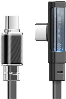 Kabel Mcdodo LED USB Type-C - USB Type-C 1.2 m Black (CA-3450)